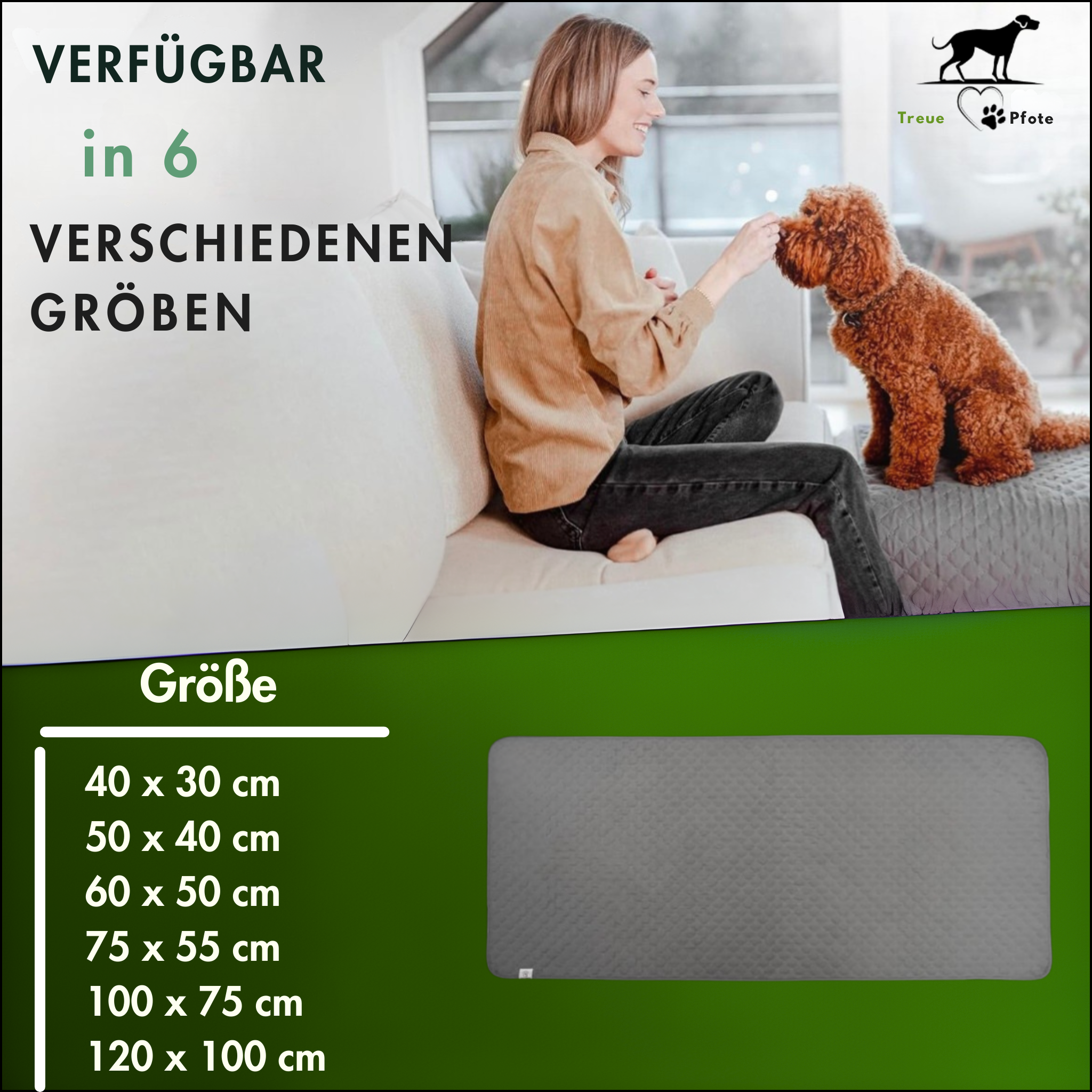 Miniquill Anti-Haar Hundedecke™
